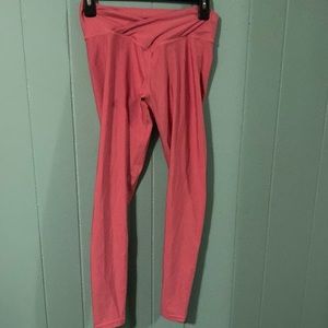 Women’s pink Obsession leggings - booty lifting. Never worn. Size medium.